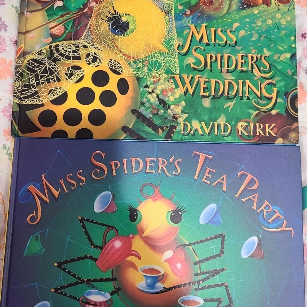 Miss Spiders Hardcover - wedding & tea party